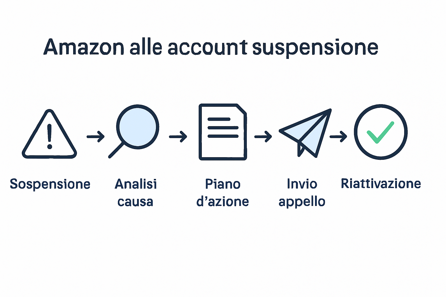Cosa fare se Amazon sospende il tuo account Seller USA dall’Italia?