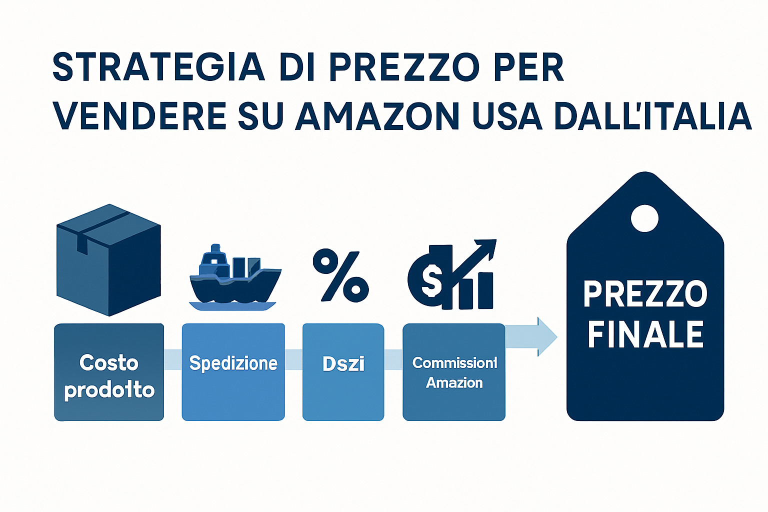 Come stabilire il prezzo giusto per vendere su Amazon USA dall’Italia?